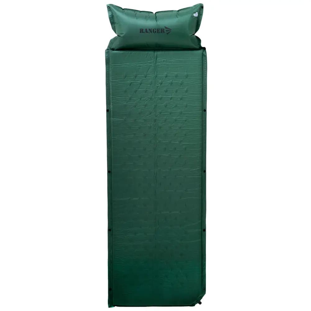 Самонадувний килимок Ranger Batur RA6631 2.5х185х60см Green