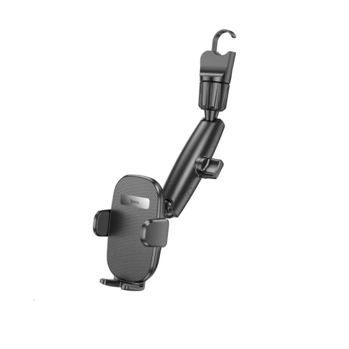 Автомобильный держатель автодержатель HOCO H17 Waves rearview mirror car holder Black