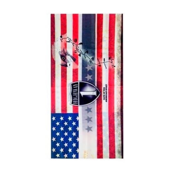 Бафф бандана трансформер шарф из микрофибры One Size USA flag (424462)