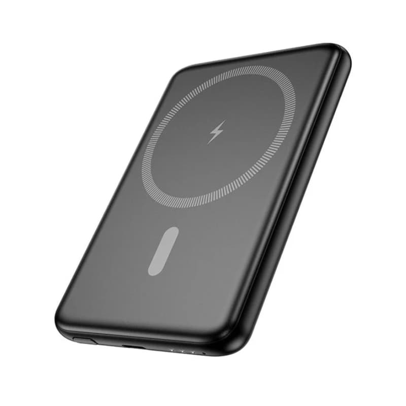 Powerbank павербанк УМБ HOCO J140A Tony PD20W ultra-thin magnetic 5000mAh Black