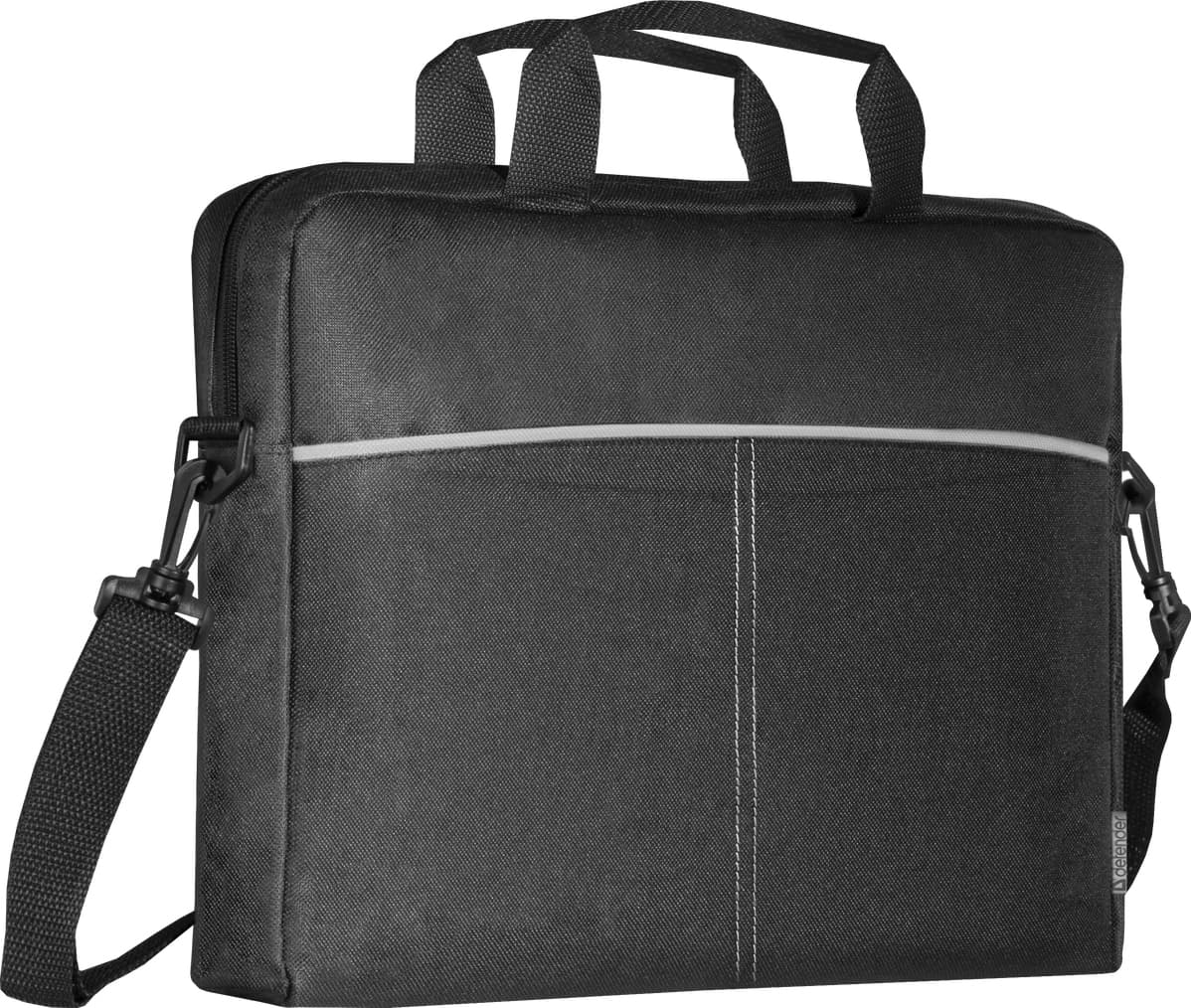 Сумка для ноутбука Defender Lite з кишенею 15.6 дюймів Black-Grey (26086)
