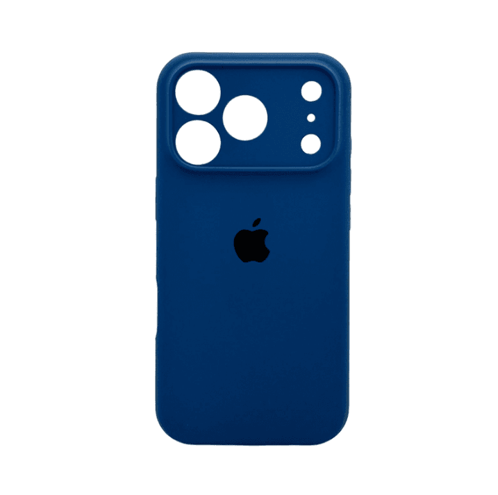 Захисний чохол-накладка Silicone Full Case AA Camera Protect для Apple iPhone 17 Pro Max Blue (FullAAi17PM-16)