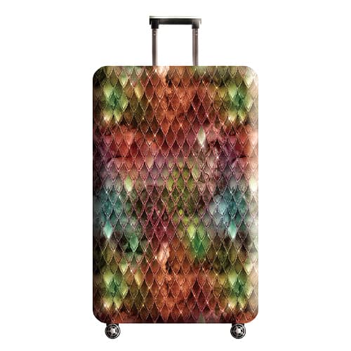 Защитный чехол для дорожного чемодана 25-28'' L Чешуя Multicolored (534984)