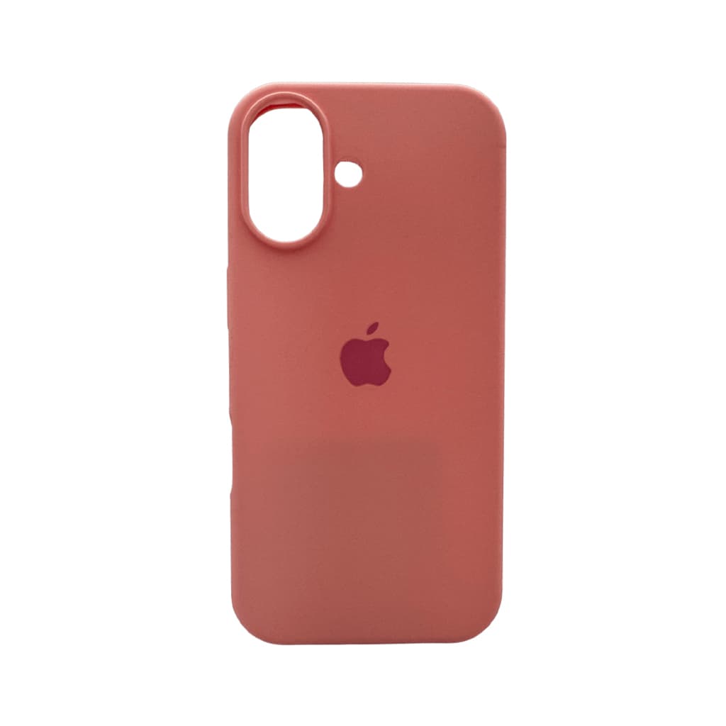 Защитный чехол-накладка Silicone Full Case AA Open Cam для Apple iPhone 17 Grapefruit (FullOpeAAi17-37)