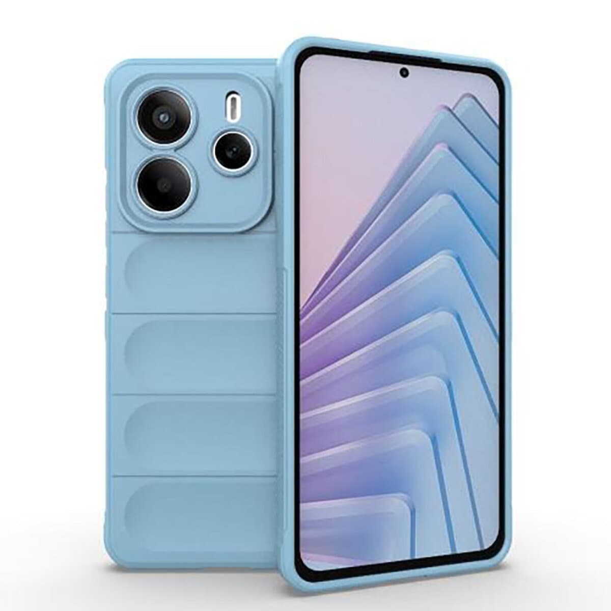 Защитный чехол-накладка Cosmic Magic Shield для Xiaomi Redmi Note 14 4G EU Light Blue (MagicShXiNo14EUBlue)