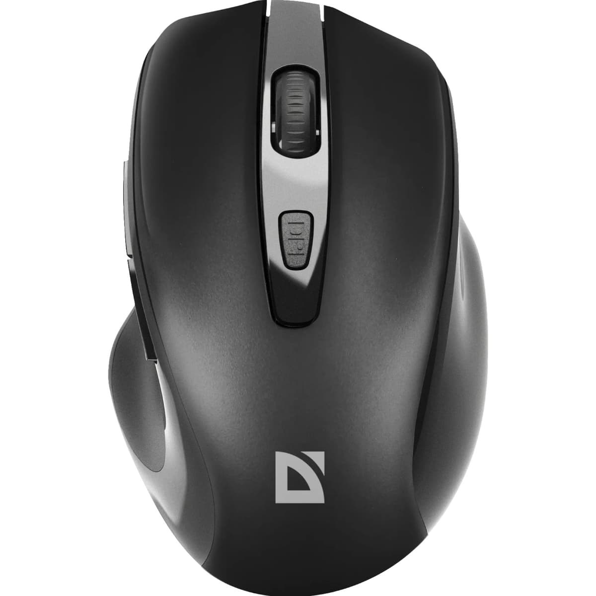Бездротова безшумна миша Defender Prime MB-053 6кн 1600 dpi Black (52053)