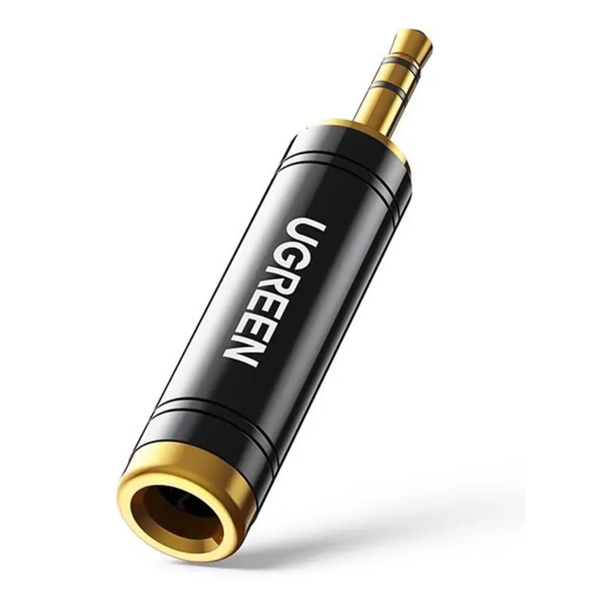 Переходник адаптер UGREEN AV168 AUX 3.5mm Male to 6.35mm Female Adapter Grey (UGR-60711)
