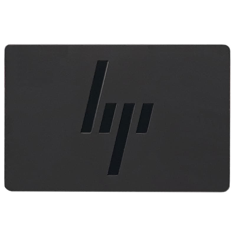 Наклейка на ноутбук HP TDB 235562 металева 65х45 мм
