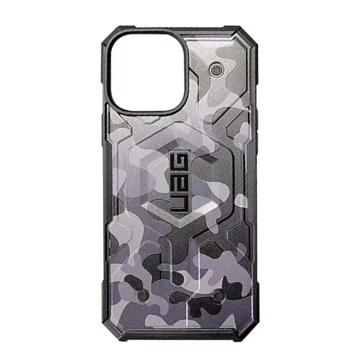 Захисний чохол-накладка UAG AAA Pathfinder Mag для Apple iPhone 14 Pro Army Grey (UAPTMG14PARGrey)