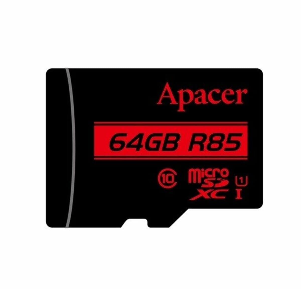 Карта пам'яті Apacer microSDXC UHS-1 64Gb Class 10 R85MB/s (AP64GMCSX10U5-RA)
