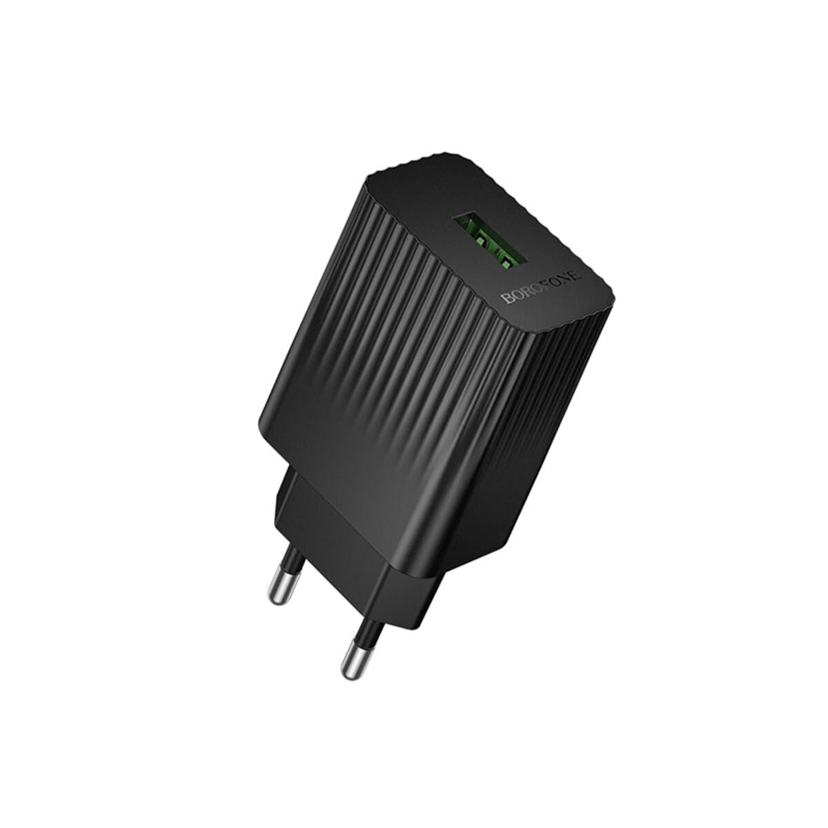 Зарядное устройство BOROFONE BAS72A Source single port QC3.0 charger 18W 1xUSB Black