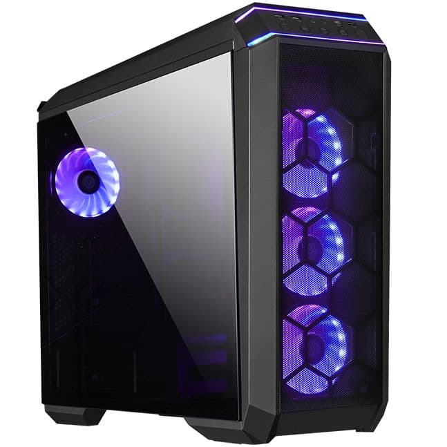 Корпус для комп'ютера Chieftec STALLION 3 4x120mm A-RGB USB-C ATX без БЖ Black (GP-03B-UC-OP)