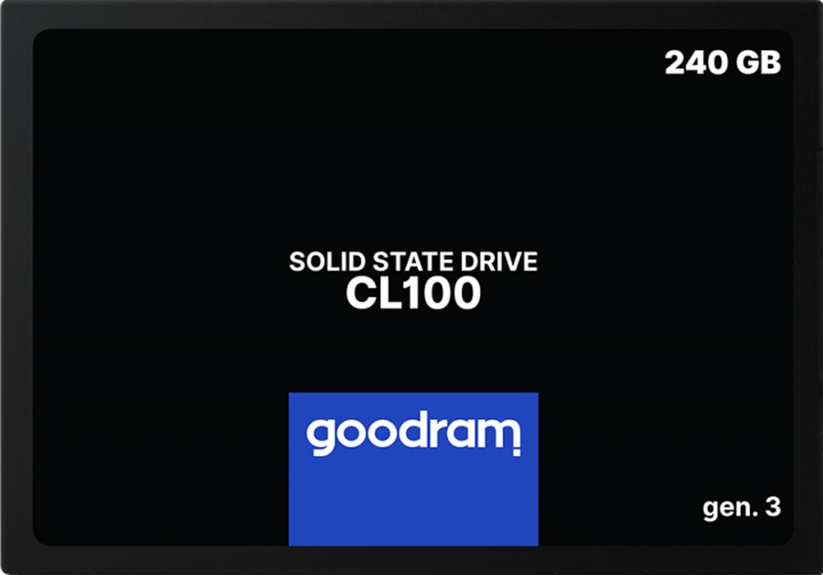 Твердотільний накопичувач SSD GoodRAM CL100 240Gb SATA III 2.5'' TLC (SSDPR-CL100-240-G3#)