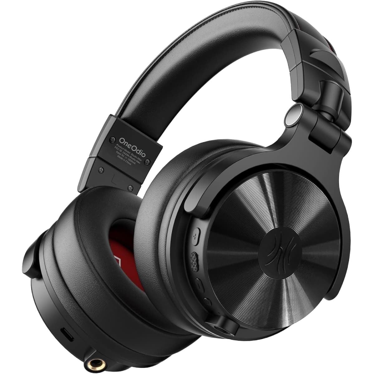 Бездротові навушники OneOdio Studio Max 1 Bluetooth Hi-Res Wireless/LDAC+3.5мм/6.35мм 1000mAh Black (Studio Max 1 Black)