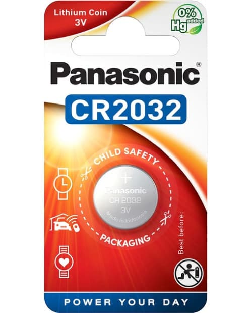 Батарейка таблетка Panasonic CR2032 1шт
