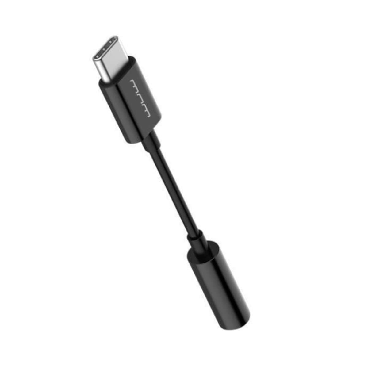 Переходник адаптер WUW X211 Type-C to 3.5mm 10см Black (WUW-X211)