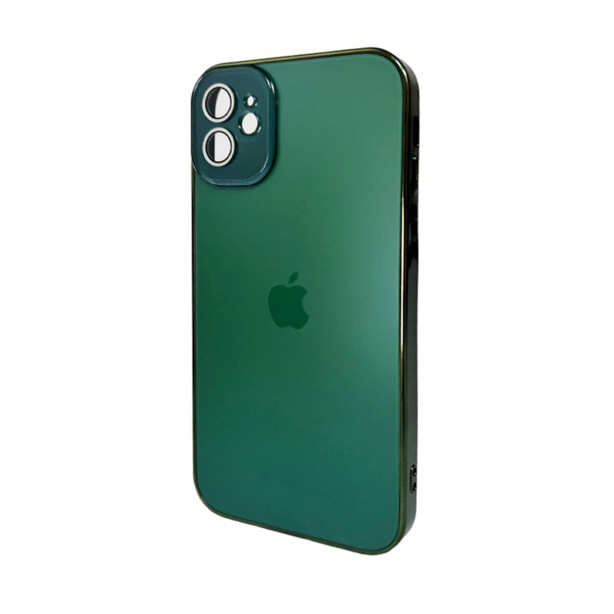 Защитный чехол-накладка AG Glass Sapphire Frame MagSafe Logo для Apple iPhone 12 Cangling Green (AGSappiFRP12Green)