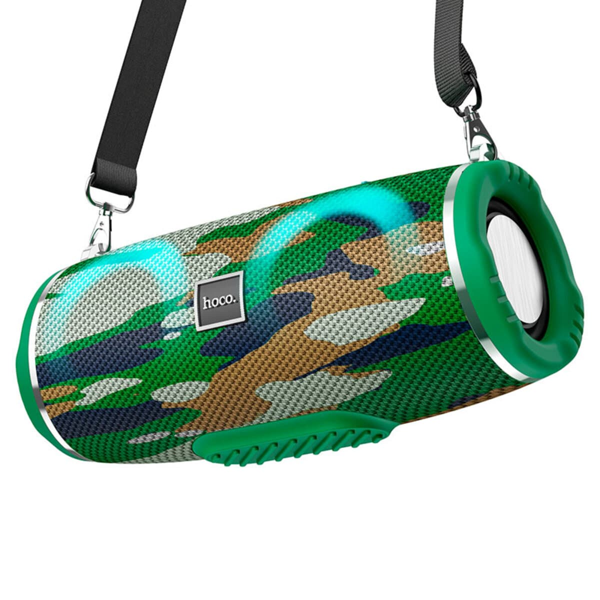 Бездротова портативна колонка HOCO HC12 Sports BT5.0 1200mAh speaker Camouflage Green