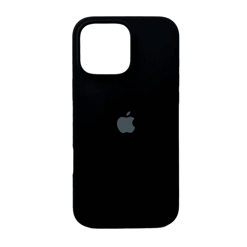 Захисний чохол-накладка Silicone Full Case AA Open Cam для Apple iPhone 16 Pro Black (FullOpeAAi16P-14)