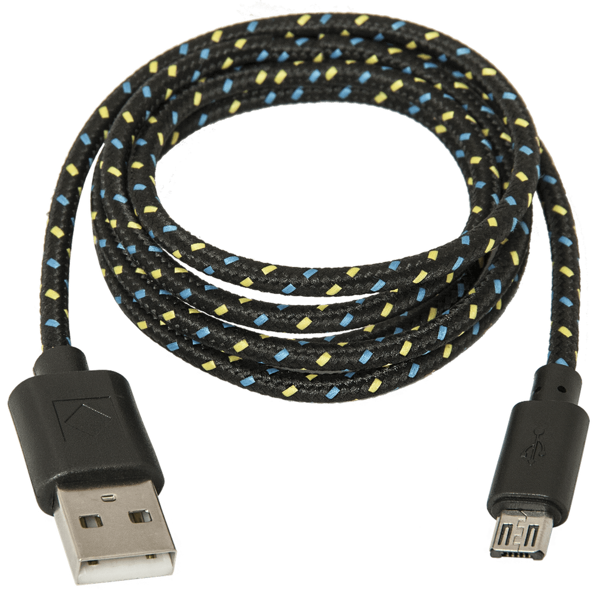 Кабель Defender USB08-03T USB AM - micro BM 1м обплетення Black (87474)