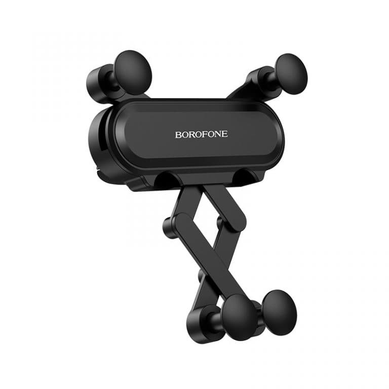 Тримач для телефону автотримач BOROFONE BH19 Eddie Air outlet gravity in-car holder Black