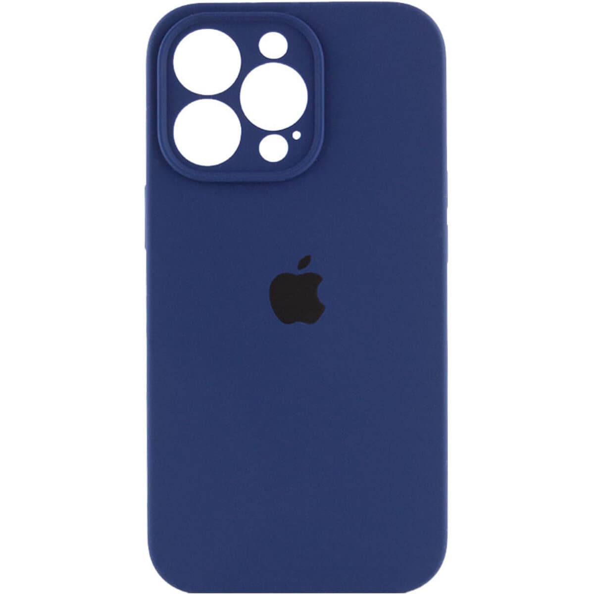 Захисний чохол-накладка Silicone Full Case AA Camera Protect для Apple iPhone 16 Pro Dark Blue (FullAAi16P-7)