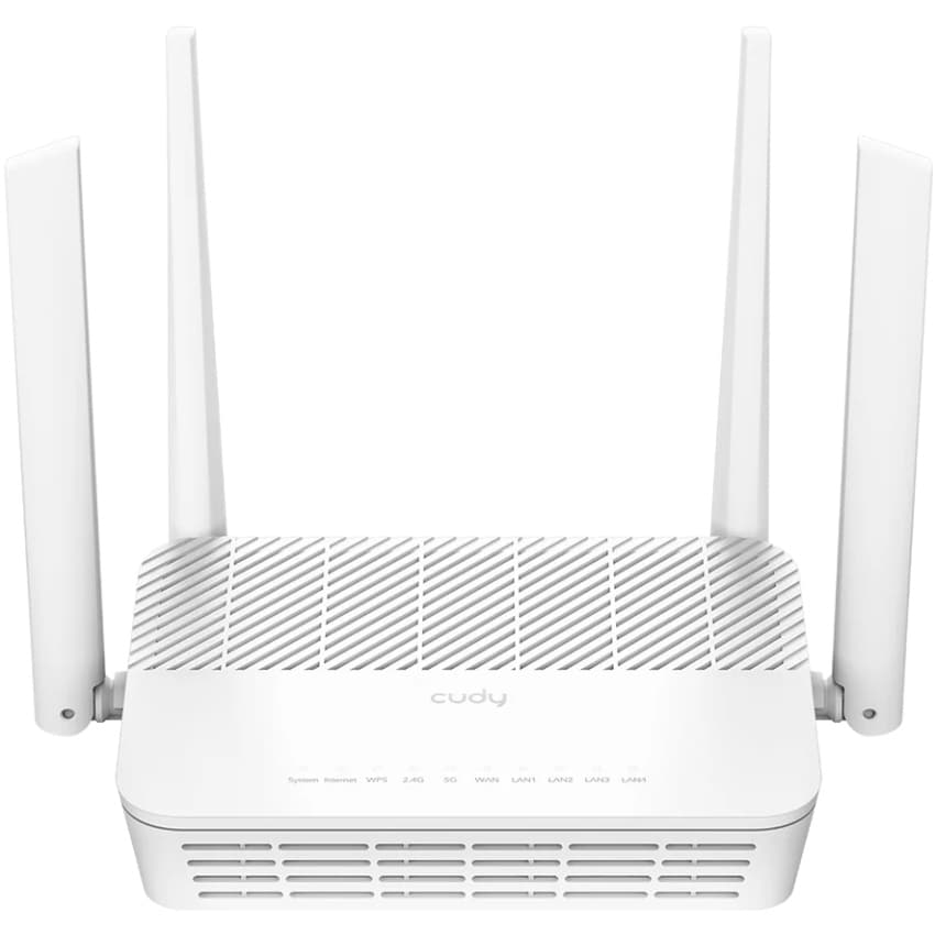 Маршрутизатор роутер Cudy WR3000H AX3000 2.5G Wi-Fi 6 Mesh Router White (WR3000H)