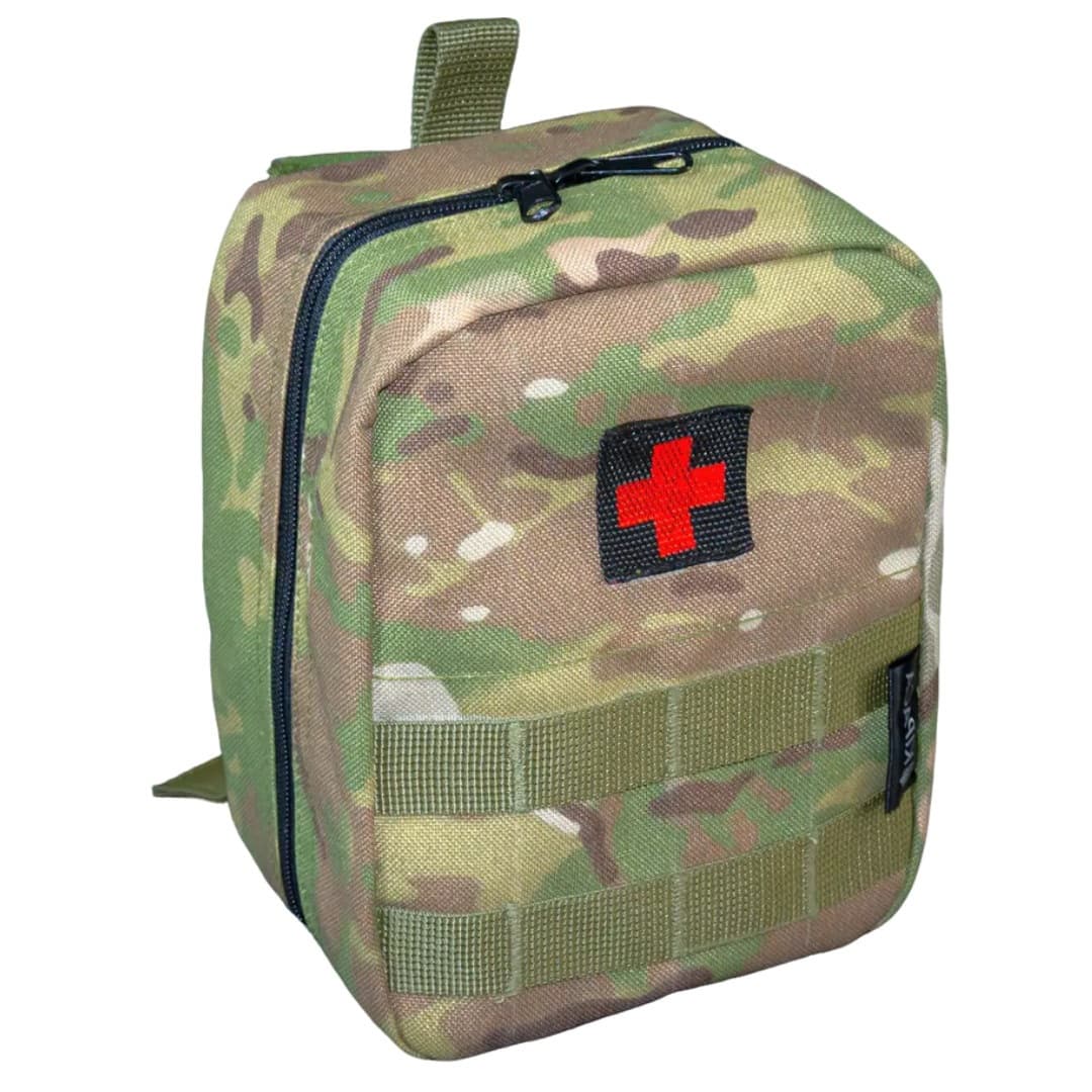 Тактична аптечка зі швидким скиданням Kirasa KI274 Cordura Multicam