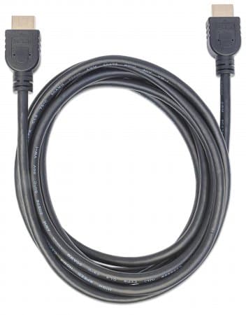 Кабель Intracom Manhattan 353946 HDMI M-M 3.0 м V1.4 CL3 Black