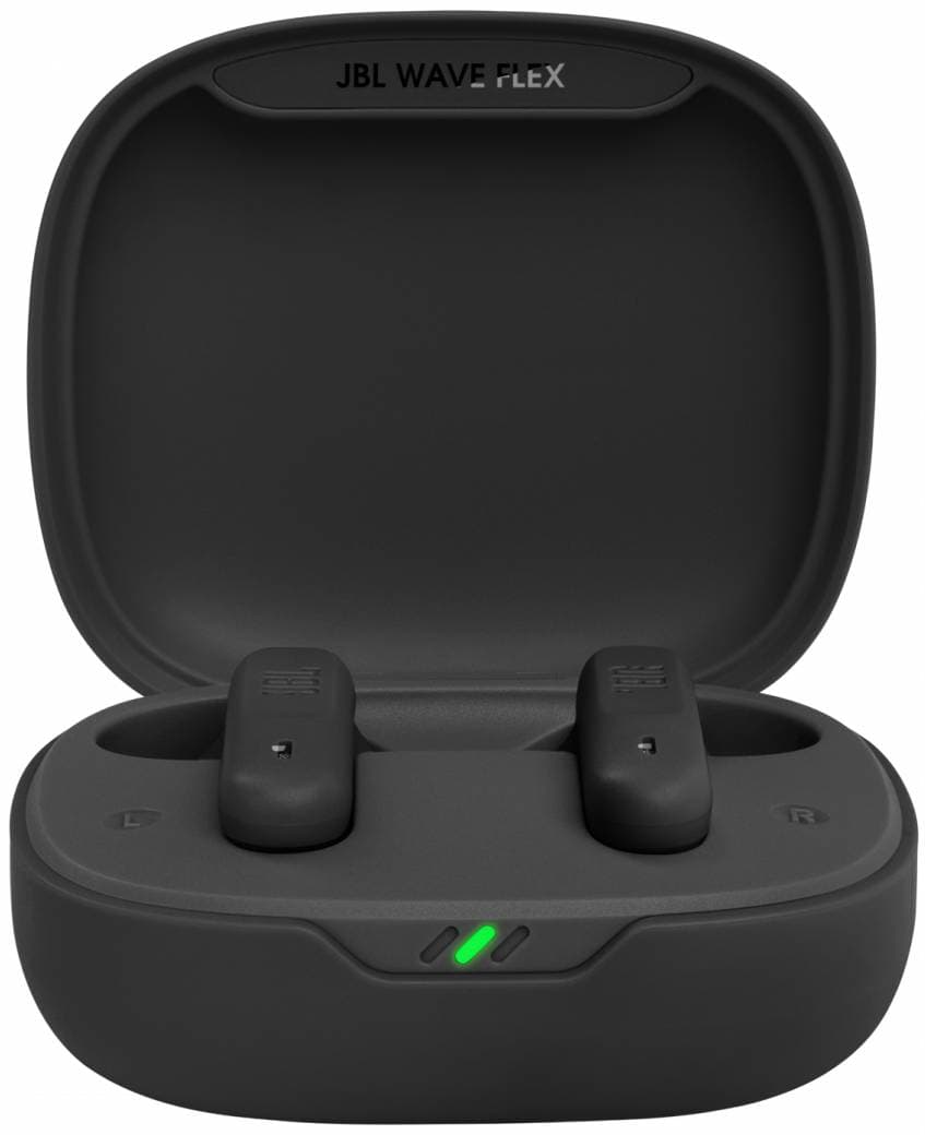 Бездротові навушники JBL TWS Wave Flex BT5.2 500mAh Black (JBLWFLEXBLK)