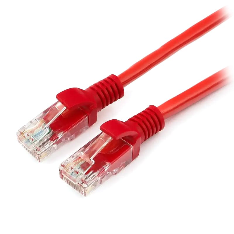 Патчкорд Cablexpert PP12-3M/R UTP Cat.5e 3м Red