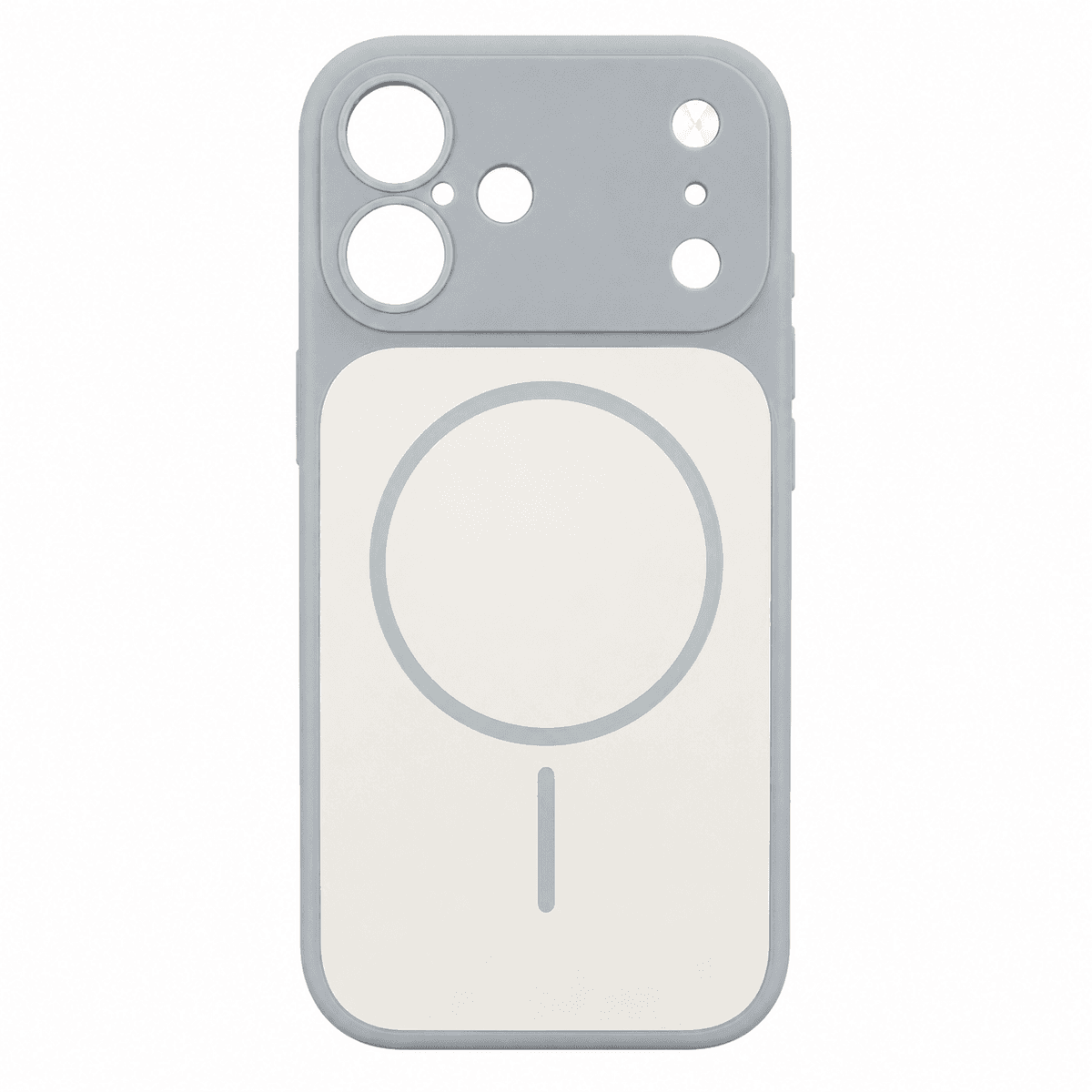 Захисний чохол-накладка Silicone Creative Variation Case MAG COVER Apple iPhone 17 Lavender Grey (MagCOViP17-5)