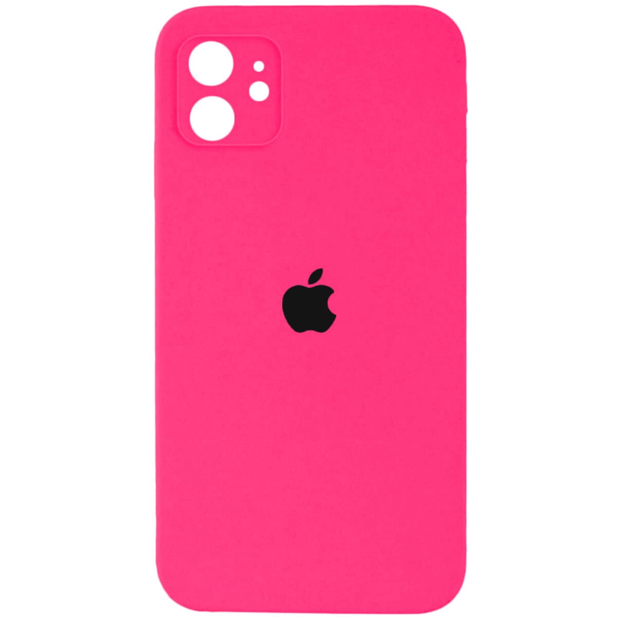 Захисний чохол-накладка Silicone Full Case AA Camera Protect для Apple iPhone 11 Shiny Pink (FullAAi11-23)