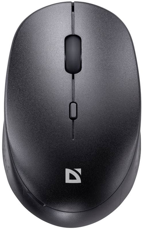 Безпровідна безшумна мишка Defender Auris MB-027 USB 3 кн 1600 dpi Black (52027)