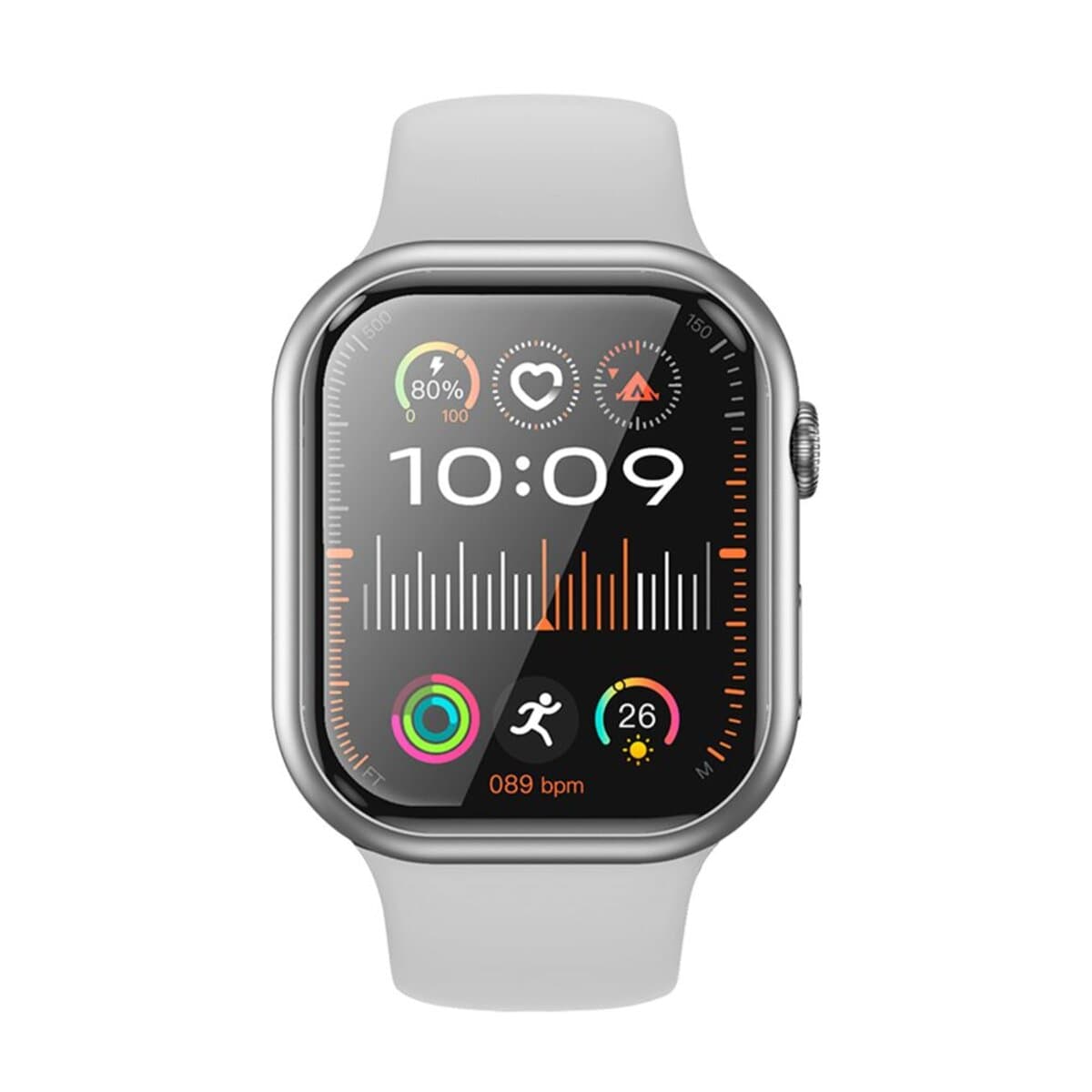 Смарт-часы HOCO Y23 Smart sports watch call version 2.02" 300mAh BT5.3 Silver
