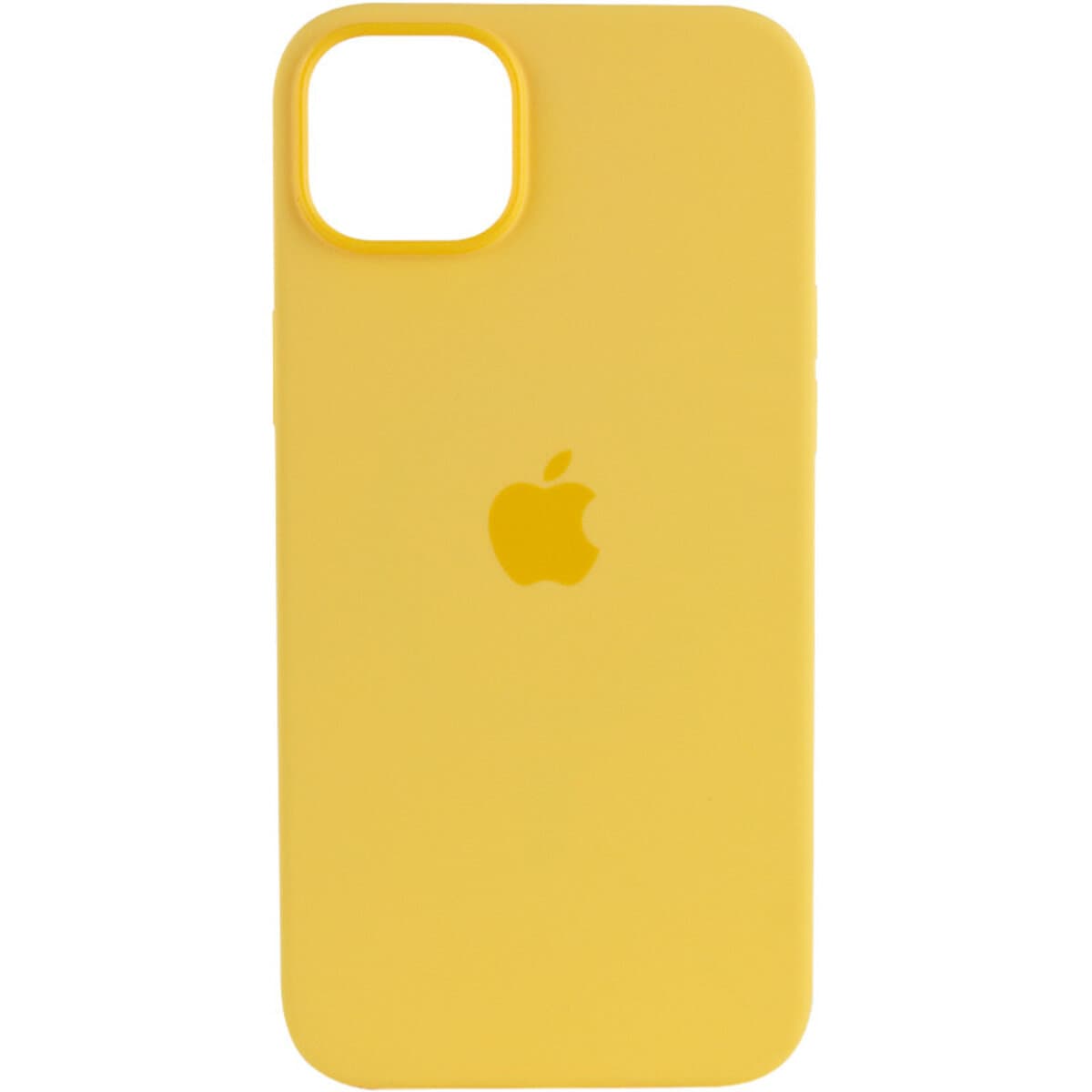 Защитный чехол-накладка Silicone Full Case AAA MagSafe IC для iPhone 14 Sunglow (Orig14Sunglow)