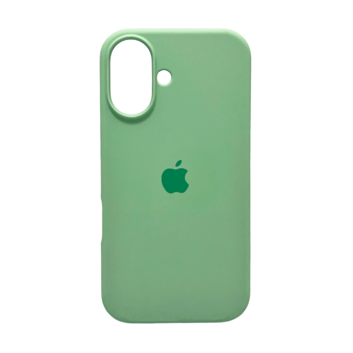 Защитный чехол-накладка Silicone Full Case AA Open Cam для Apple iPhone 16 Avokado Green (FullOpenAAi16-51)