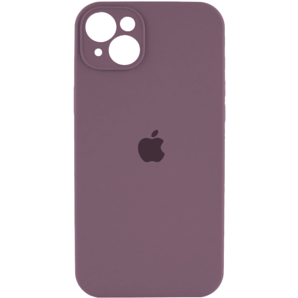 Захисний чохол-накладка Silicone Full Case AA Camera Protect для Apple iPhone 15 Taro Purple (FullAAi15-60)