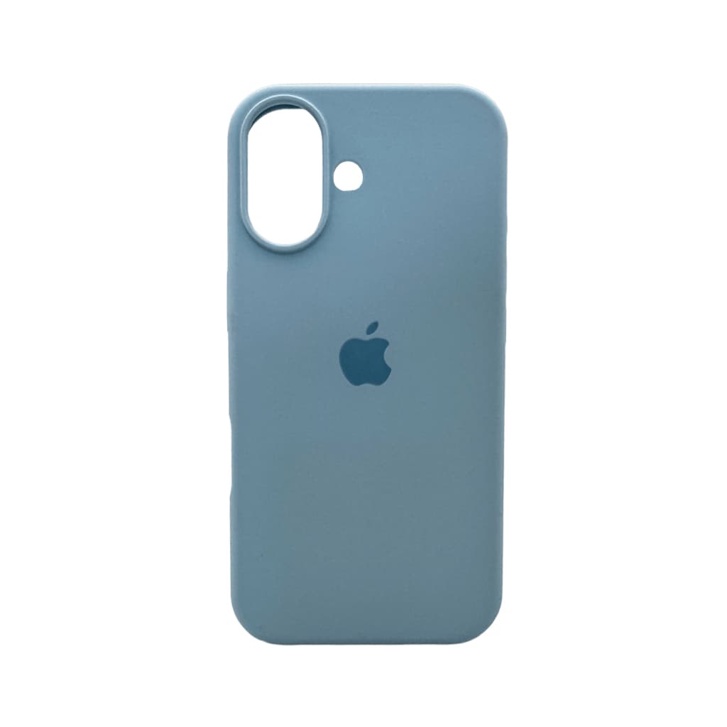 Защитный чехол-накладка Silicone Full Case AA Open Cam для Apple iPhone 17 Mist Blue (FullOpeAAi17-27)