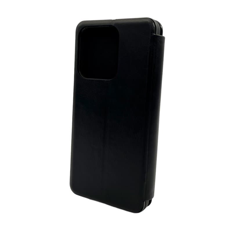 Захисний чохол-книжка Leather Premium для Xiaomi Redmi Note 14s 4G (Europe version) Black (LPRRmNt14sBlack)