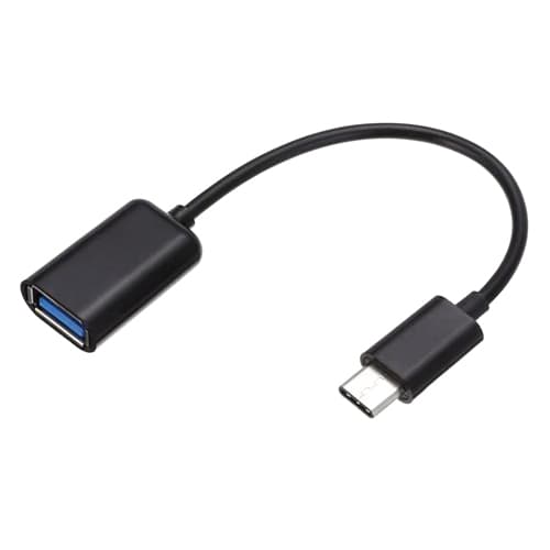 Кабель переходник USB Type-C to USB 3.1 USB-A OTG 15см Black (544056)