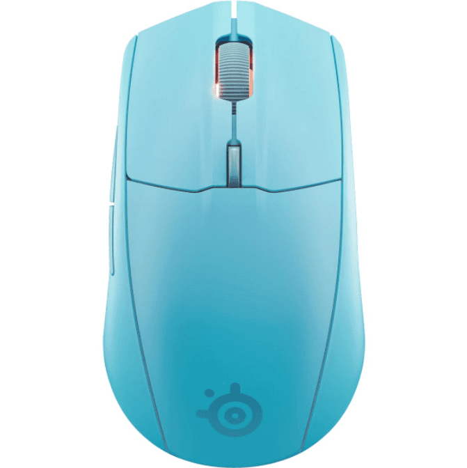 Бездротова ігрова мишка SteelSeries Rival 3 Gen 2 Wireless RGB 18000dpi Aqua Blue (62526)