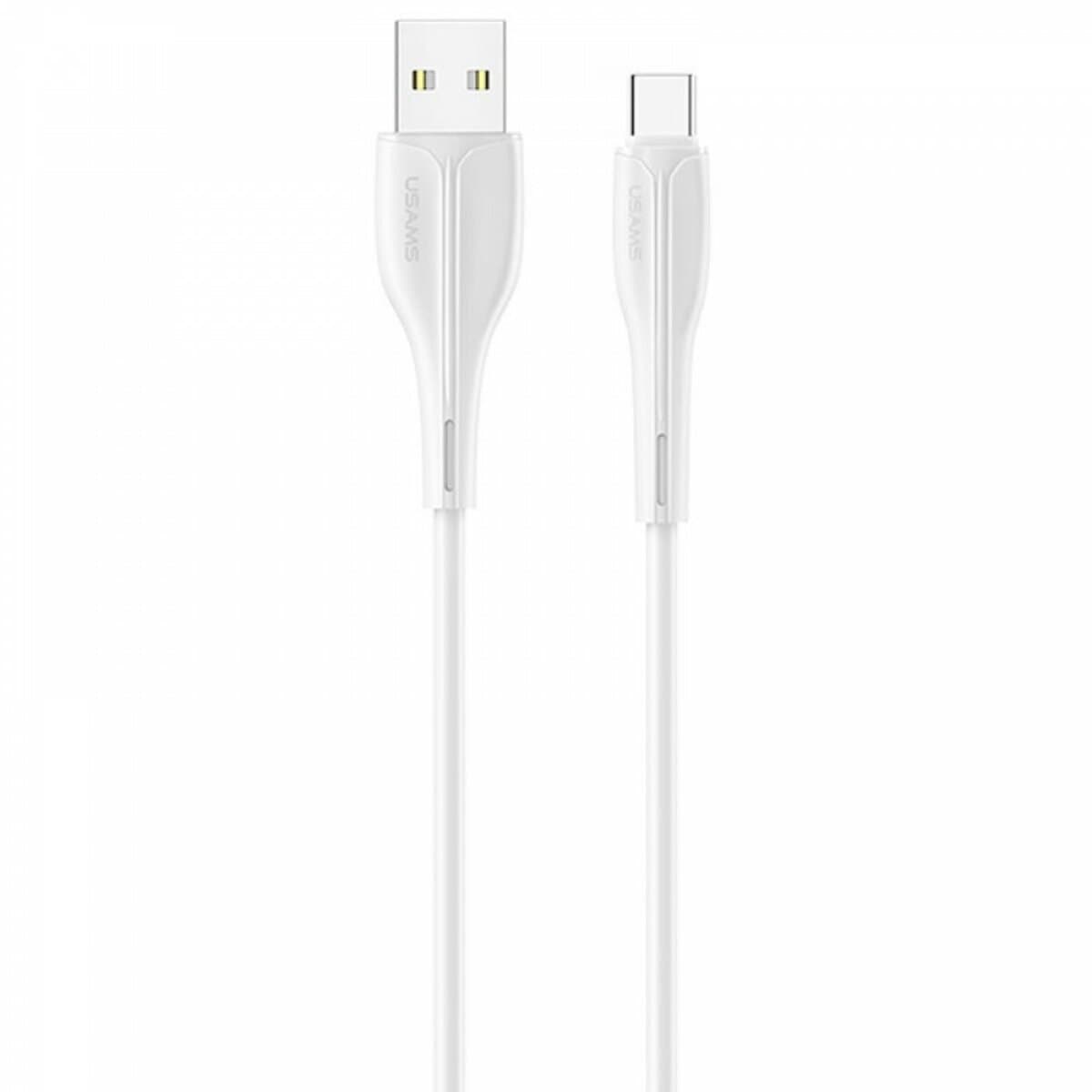 Кабель Usams US-SJ372 U38 USB to Type-C Charging Data Cable 1m 2A White (SJ372USB02)