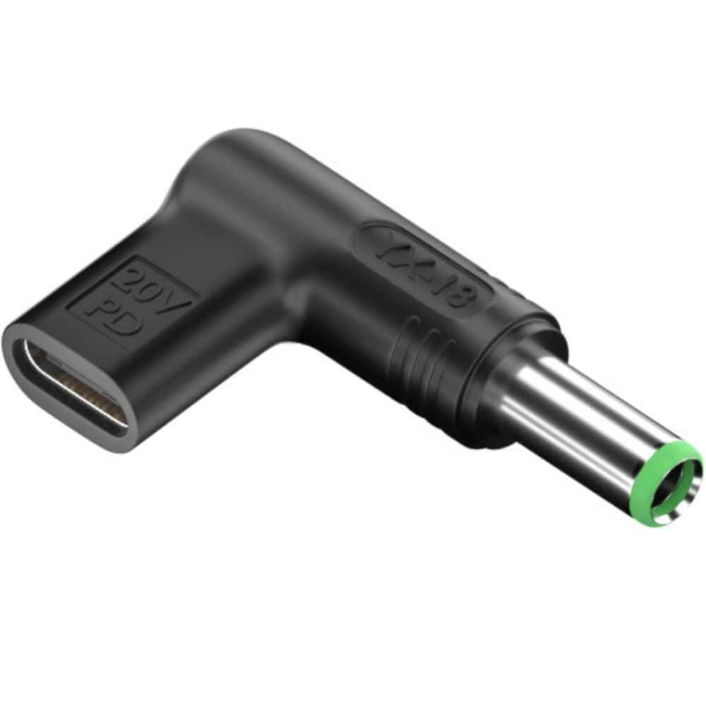 Адаптер для ноутбука S1045 20V Power Delivery Type-C to DC 6.3*3.0мм Black