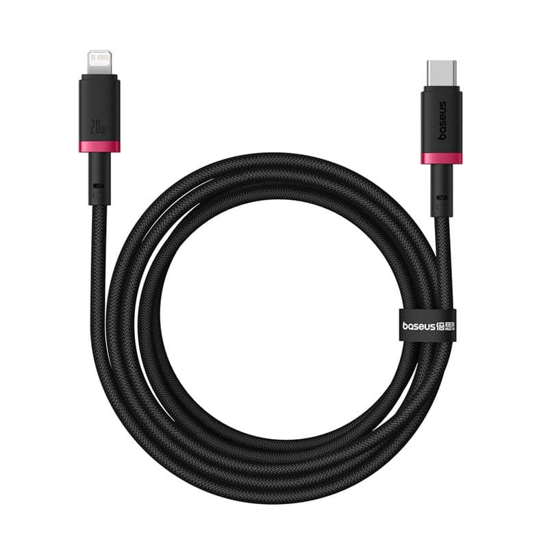 Кабель Baseus Dura Series Fast Charging Cable Type-C to Lightning 20W 2m Black (P10377800U01-03)