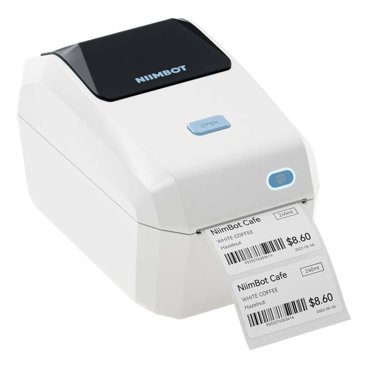 Термопринтер для друку наклейок стікерів NIIMBOT K3 Bluetooth USB White (1AE0F271605)