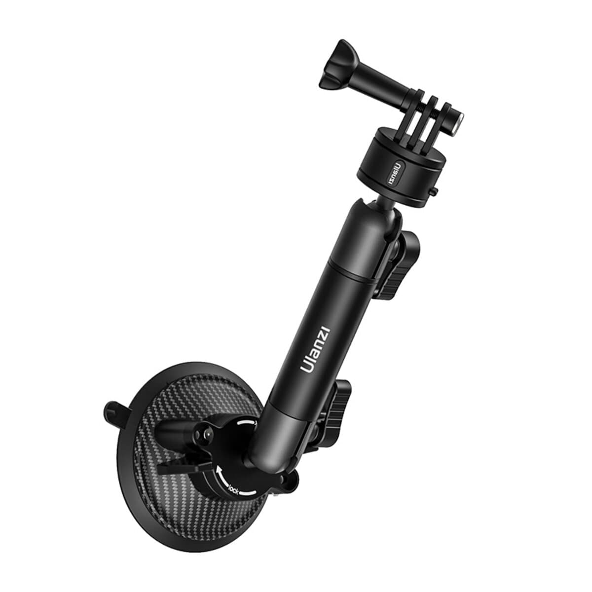 Магнітний штатив для камери та смартфона Ulanzi Vijim ZJ01 Magnetic Suction Cup Mount Black (T086)