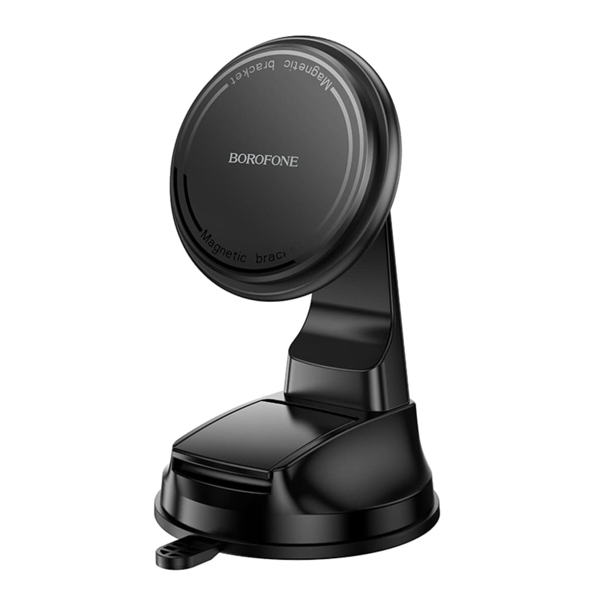 Тримач для телефону автотримач BOROFONE BH136 Parker ring magnetic car holder center console Black