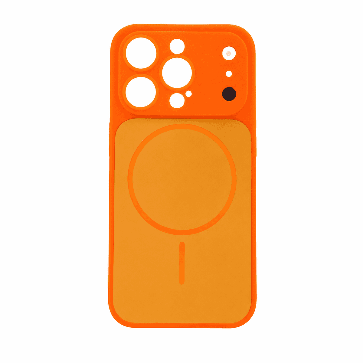 Захисний чохол-накладка Silicone Creative Variation Case MAG COVER Apple iPhone 16 Pro Orange (MagCOViP16P-4)
