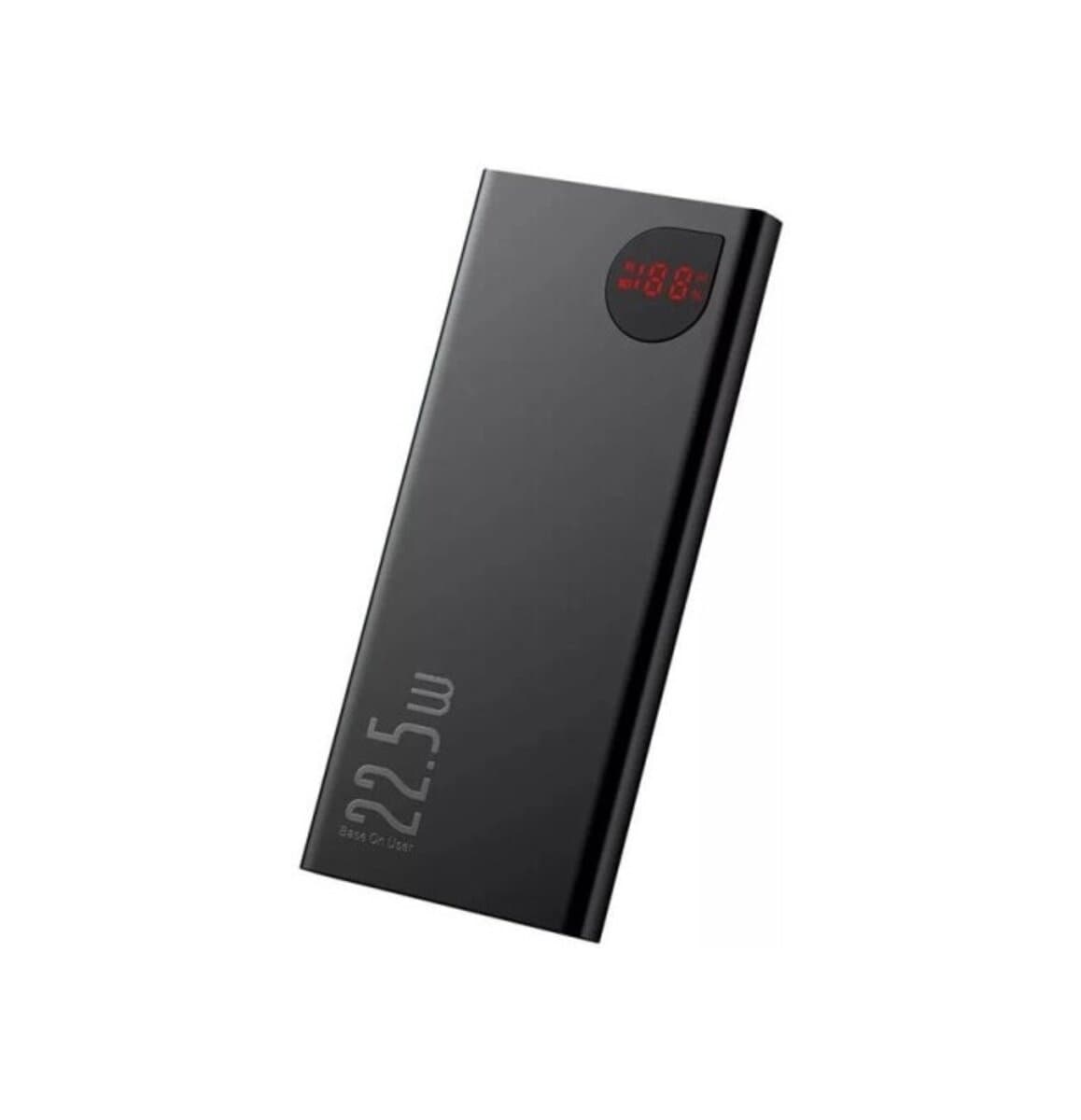 Powerbank павербанк УМБ Baseus Adaman Metal Digital Display Quick Charge 10000mAh 22.5W Li-pol Black (PPAD070001)